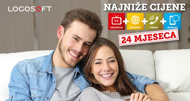 Televizija + Internet + Fiksna + Mobilna – po najnižim cijenama na tržištu