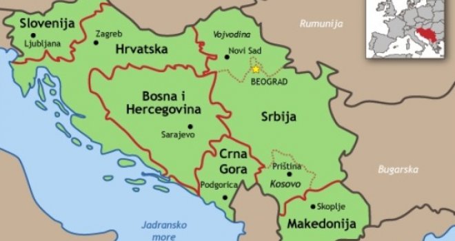 Ko najviše žali zbog raspada Jugoslavije, a ko najmanje voli svoju novu državu - Srbija, Hrvatska ili BiH?