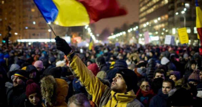 Pola miliona Rumuna na protestima