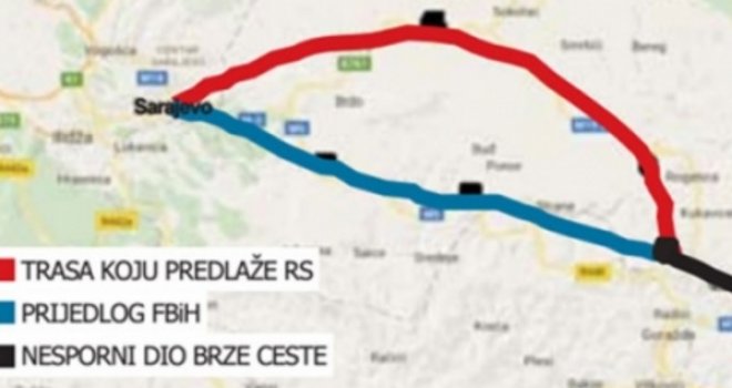 Bijedić: Zašto autoput Sarajevo - Beograd zaobilazi TK?! Zašto gotovo cijelom dužinom prolazi RS-om?