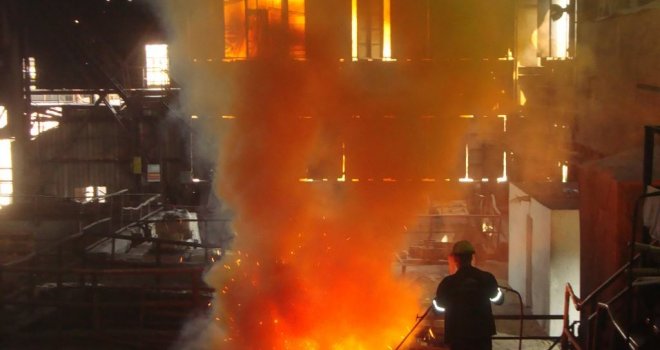 Nesreća u ArcelorMittalu Zenica: Teško povrijeđena tri radnika, jedan hitno prebačen u Sarajevo