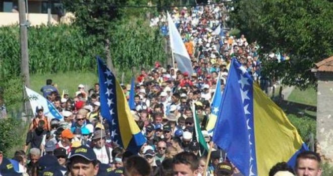 Danas kreće Marš mira Sarajevo-Nezuk-Potočari, osmodnevni put dug više od 240 kilometara