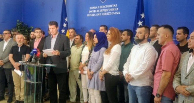 Senad Šepić predstavio Platformu novog političkog djelovanja u BiH - Narodni nezavisni blok - Pokret za Evropu