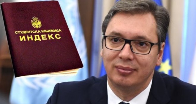 Procurio indeks predsjednika Srbije: Otkriveno s kojim  prosjekom je Aleksandar Vučić završio Pravni fakultet