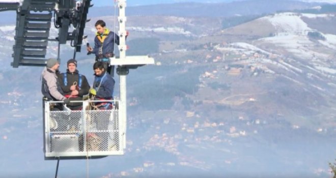 Kako izgleda vježba FUCZ-a - evakuacija sa Sarajevske žičare s visine od 40 metara?
