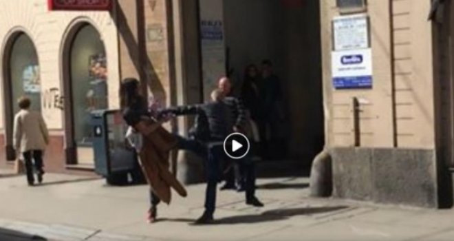 Nije samo u Sarajevu burno: Pogledajte okršaj revizora i putnika na ulici u Zagrebu