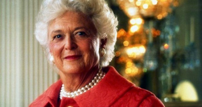 U 92. godini umrla bivša prva dama SAD-a Barbara Bush