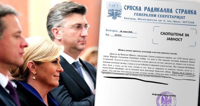 Smrdi, užasno smrdi: Da li je iko vidio Šešelja kako gazi hrvatsku zastavu? A Njonjo mu povjerovao...