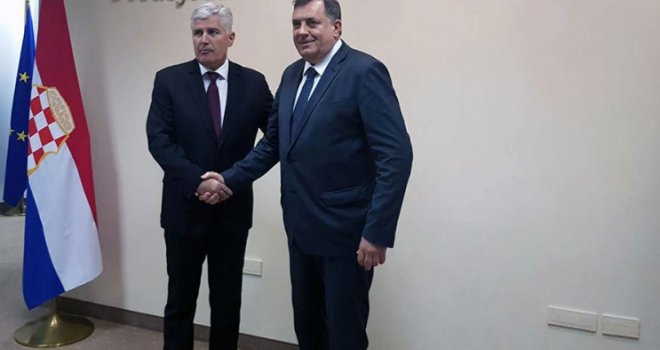 Očekuju veliku pobjedu: Dodik i Čović dogovorili koaliciju SNSD-a i HDZ-a BiH nakon izbora