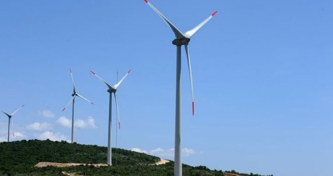 Crna Gora u subotu bila treća u Evropi po proizvedenoj struji iz vjetroelektrana