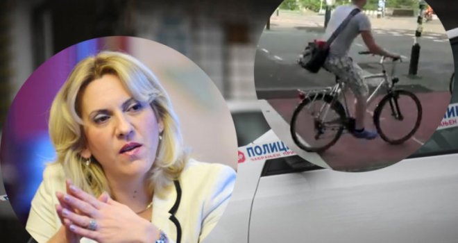 Muškarac na biciklu dobacivao premijerki Cvijanović, pa zaradio prekršajni nalog