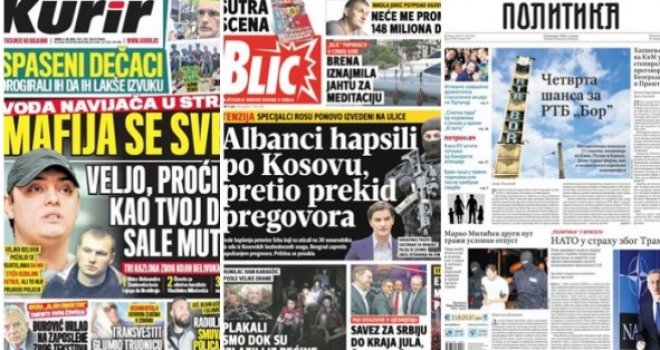 Srbijanski mediji o Breninoj jahti, dječacima s Tajlanda, svemu pomalo, ali NI riječi o Srebrenici!