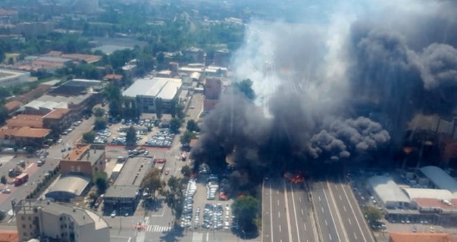 U strašnoj eksploziji i požaru na putu u Bolonji dvoje mrtvih, 60 povrijeđeno
