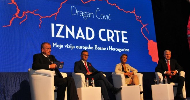 Promovisana Čovićeva knjiga 'Iznad crte - moja vizija europske BiH'