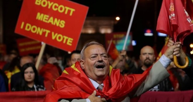 Makedonija ostaje Makedonija: Glasalo samo 36,91 posto od ukupnog broja upisanih birača