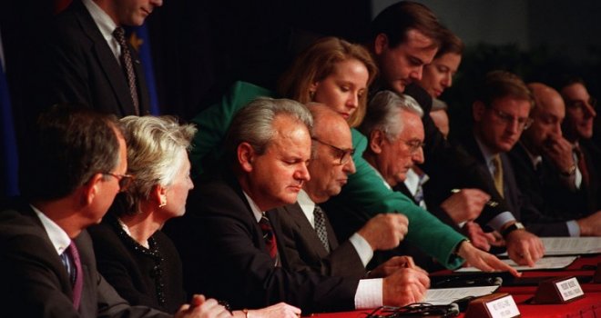 Danas 23. godišnjica parafiranja Dejtonskog mirovnog sporazuma