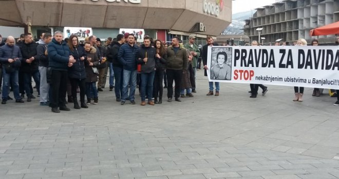'Pravda za Davida' i Davor Dragičević ispred Parlamenta RS: Evo šta traže od Dragana Lukača