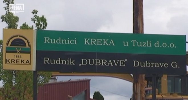 Nesreća u rudniku 'Kreka': Rudar Pašan Alić teško povrijeđen, hitno prevezen na UKC Tuzla
