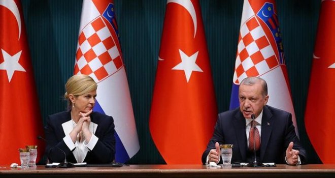 Erdogan nakon sastanka s Grabar- Kitarović: Daytonski mirovni sporazum potrebno revidirati 