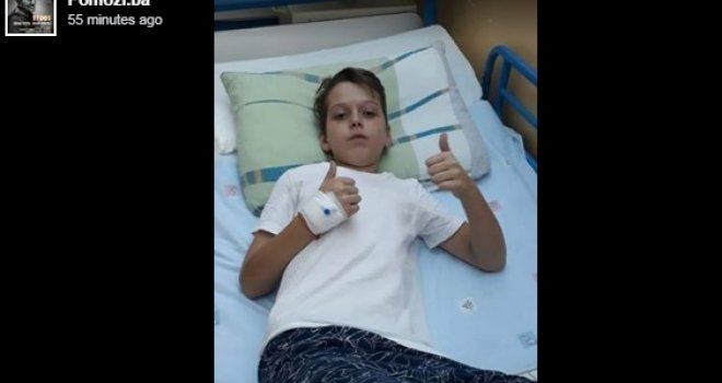 Jedanaestogodišnji Emin Erdić iz Sarajeva izgubio borbu s opakom bolešću