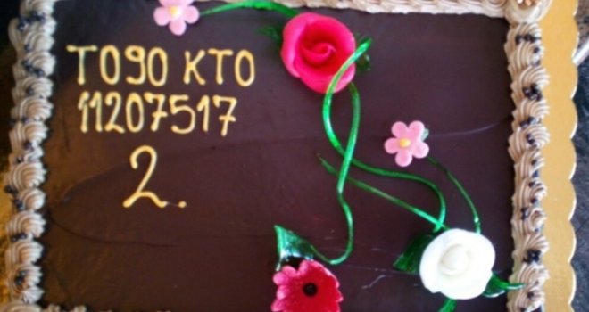 Neobičan 'podsjetnik': Privrednik iz Velike Kladuše tužiteljici Burzić poslao tortu sa brojem krivičnog predmeta!
