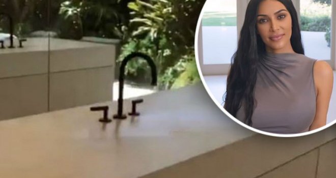 Kim Kardashian objasnila kako funkcionišu bizarni umivaonici u njenoj vili