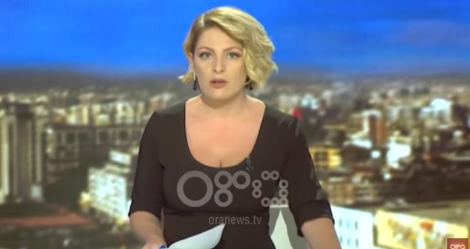 Pogled govori sve: Voditeljica čitala vijesti kada se počelo tresti...