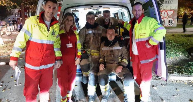 Iza sarajevskih heroja burna noć: Privilegija je pomagati i spašavati ljude, ali najveći problem nam je nedostatak ljudi
