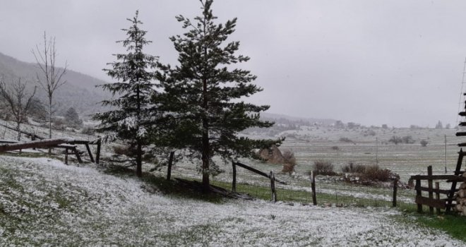 Meteorolozi potvrdili: Snijeg stiže u Bosnu i Hercegovinu