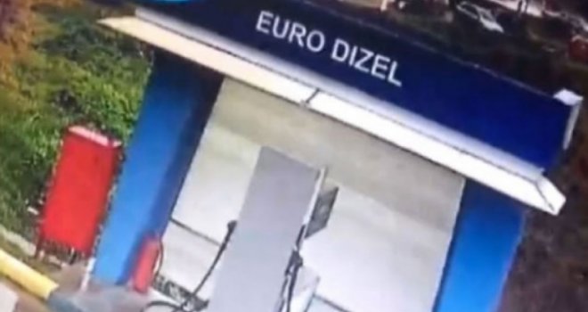 Objavljen snimak strahovite eksplozije na benzinskoj pumpi kod Zvornika