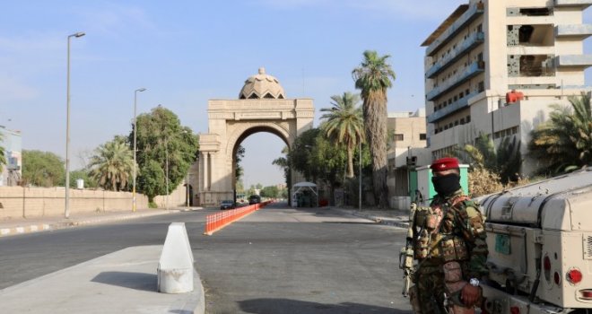 Raketni napad u blizini američke ambasade u Bagdadu