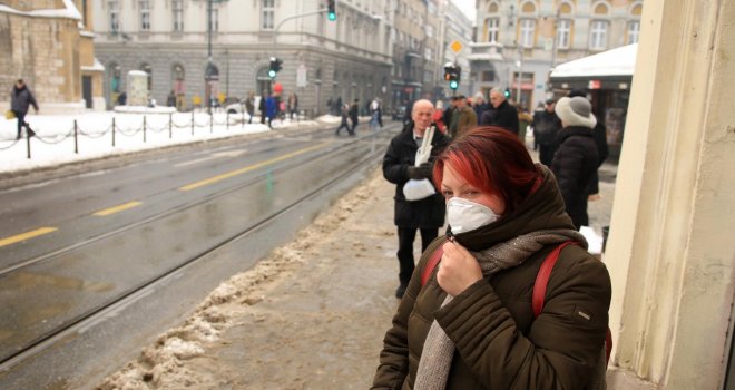 Smog sevdah song - izađemo iz tramvaja i ne vidimo jedni druge: Ovo je doista zima u Sarajevu