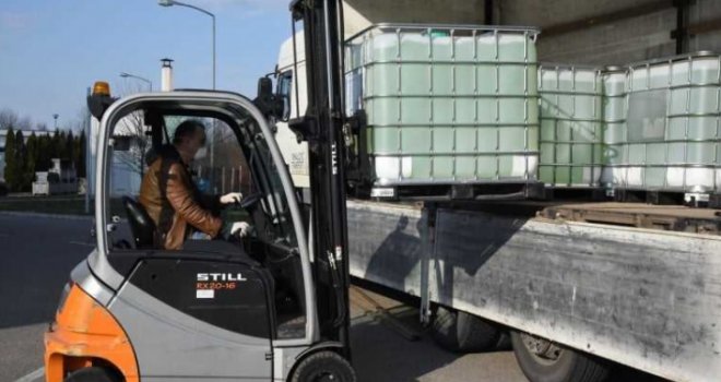 Srbija donirala RS-u sredstvo za dezinfekciju