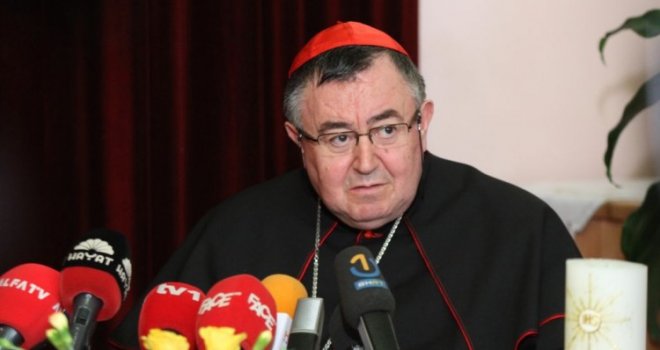 Kardinal Vinko Puljić smješten u Opću bolnicu