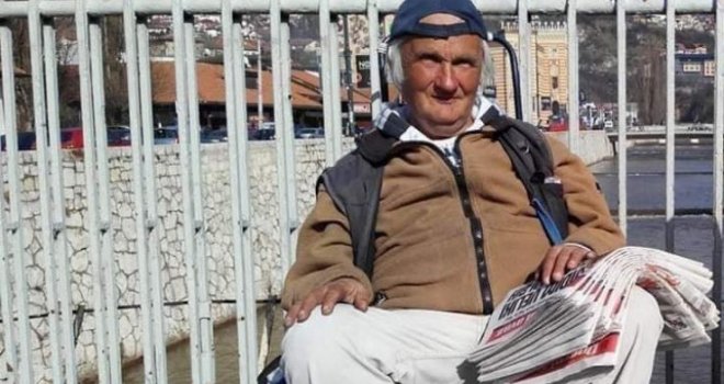 Na sarajevskim ulicama više nema legendarnog kolportera Markana
