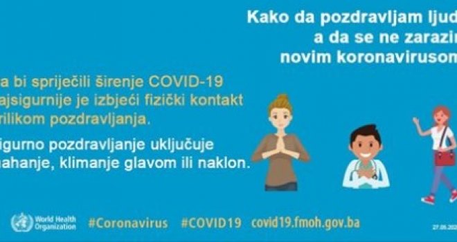 Zaboravite na staro, dobro, rukovanje: Odsad samo mašemo, klimamo glavom i naklanjamo se!