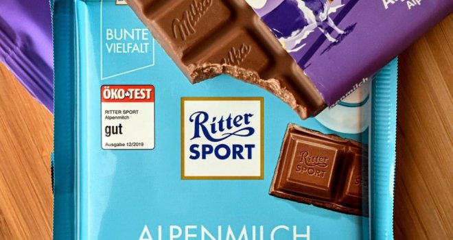 Odbijena tužba proizvođača Milke: Sud odlučio da samo čokolada Ritter smije biti kvadratnog oblika