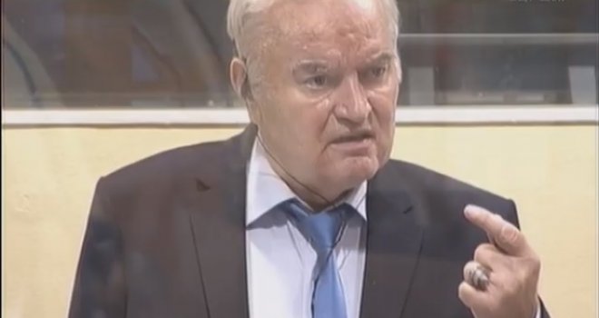 Posljednje riječi Ratka Mladića na njegovom suđenju: Tužiteljice, vi ste čedo NATO-a,  progutali ste zmiju!