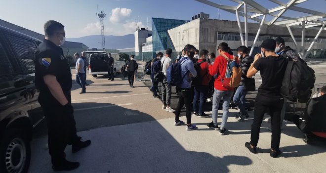 U posljednjih sedam dana određena mjera protjerivanja za 54 strana državljana, 15-oro deportovano iz BiH