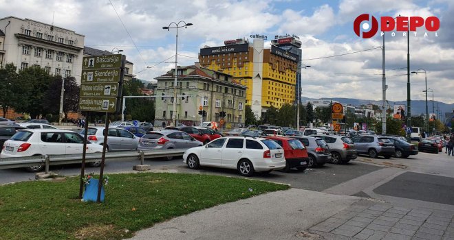 U Sarajevu totalni kolaps: Zbog obnove tramvajske pruge blokada na glavnoj, ali i sporednim saobraćajnicama