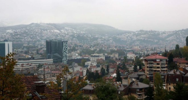 Zabijelilo se oko Sarajeva: Pao prvi ovosezonski snijeg