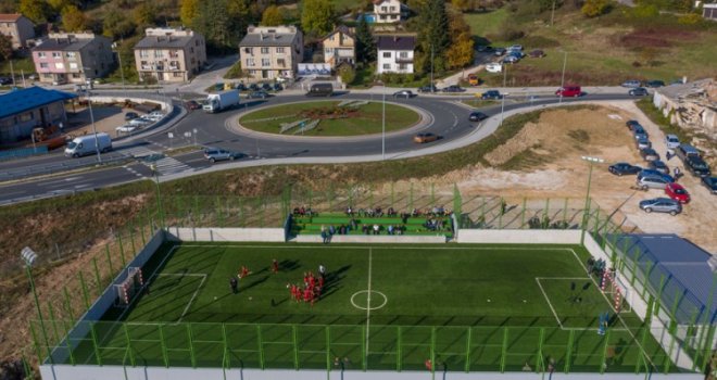 Otvoren novoizgrađeni stadion u sarajevskom naselju Vitkovac