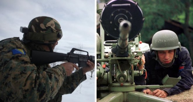 Na Manjači vježba BiH i Srbije, prvi put nakon rata