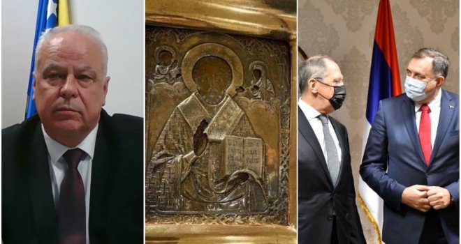 Ambasador Samardžija o ikoni i kako je dospjela u BiH: 'Nota ukrajinske ambasade je neutemeljena'