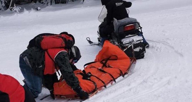 Djevojčica se opasno povrijedila na skijalištu: Od udarca glavom izgubila svijest, spašavali je pripadnici GSS-a