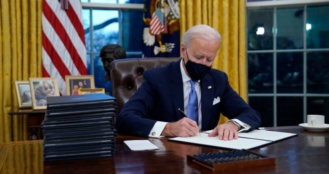'Poništavanje' Trumpa: Ovo su prve odluke koje je Joe Biden potpisao