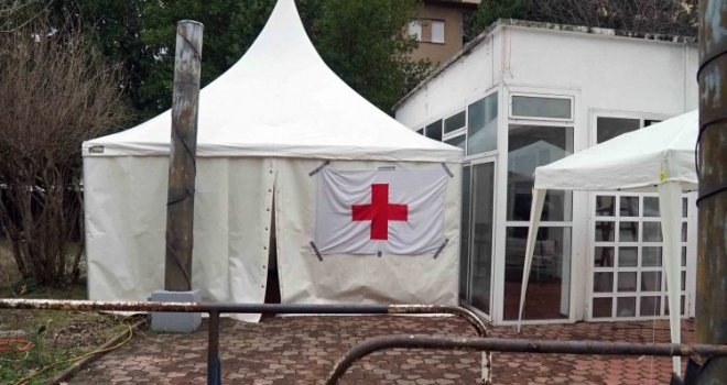 Uhapšene dvije osobe na prosvjedu zdravstvenih radnika u Mostar