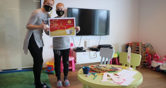 Zlatne maske od danas i u Konzumu: Budimo zlatni za djecu oboljelu od raka!