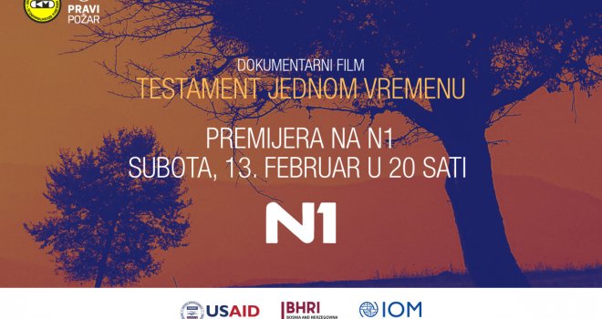 Ispovijesti ratnih veterana tri vojske u BiH: TV premijera dokumentarnog filma 'Testament jednom vremenu'