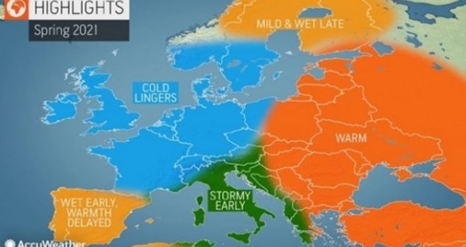 Čeka nas još ledenih dana: Stigla velika prognoza za proljeće... Bit će oluja, a onda dramatično otopljenje